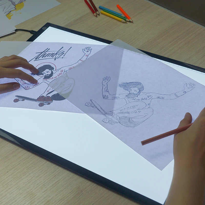 Elice LED Light Pad — Portable Digital Tracing Tablet for Artists