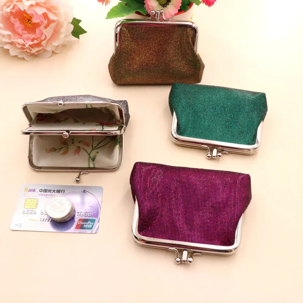 Retro Double Layer Coin Purse — Compact Mini Money Bag & Card Holder