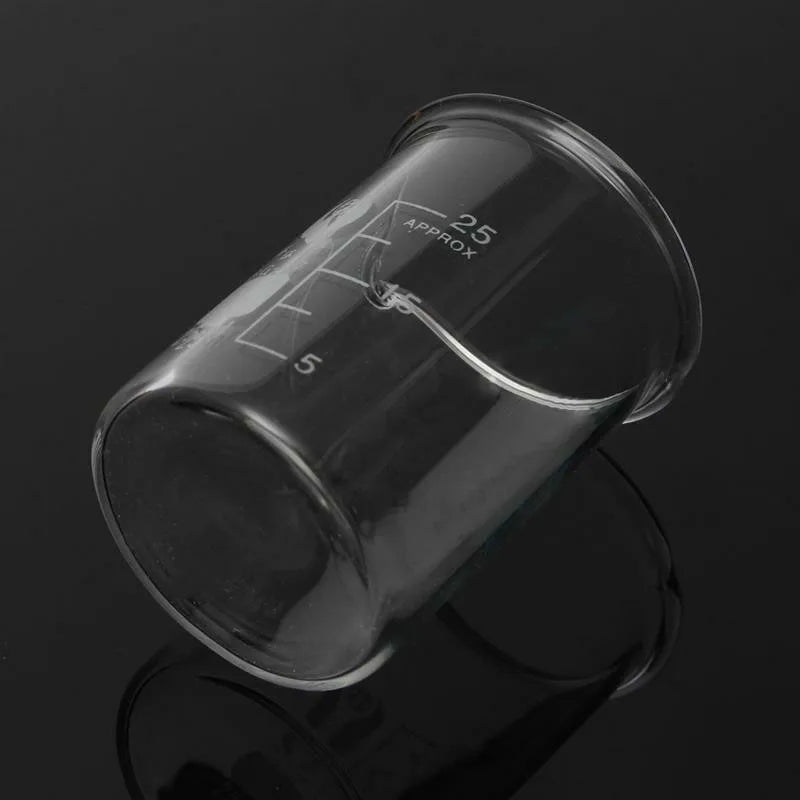 Borosilicate Glass Laboratory Beaker Set — Heat Resistant Measuring Cups