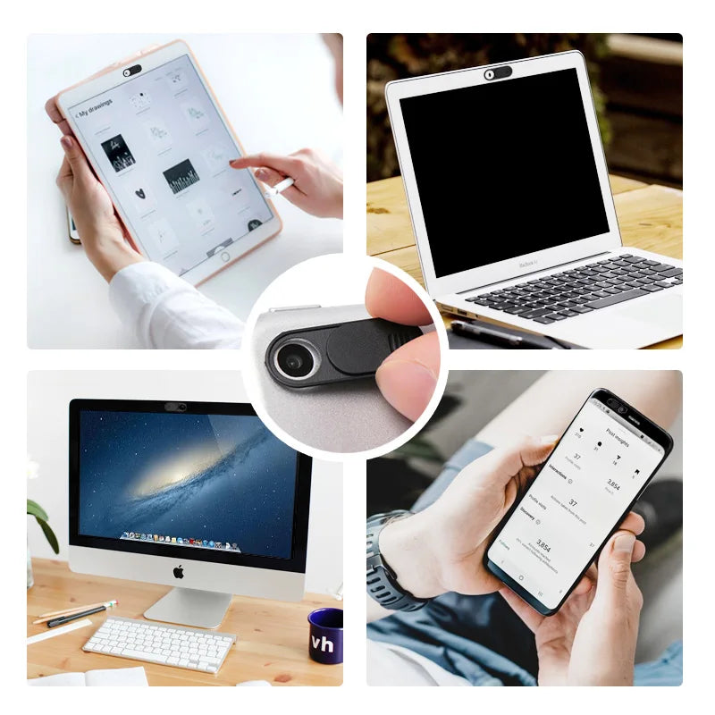 ANKNDO Webcam Privacy Cover — Sliding Camera Lens Protector for Laptops and Phones