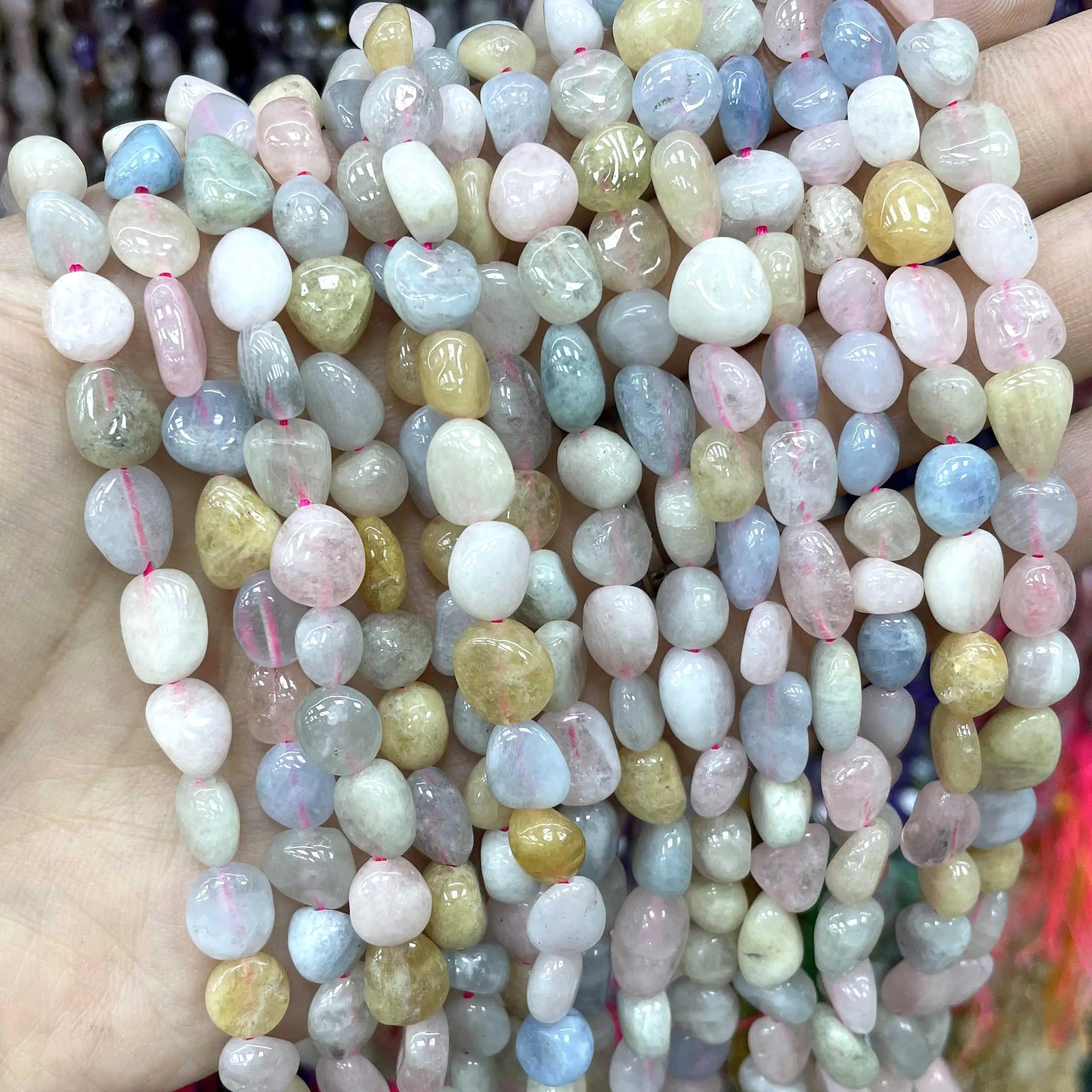 Natural Irregular Stone Beads — Assorted Gemstone Jewelry Making Supplies