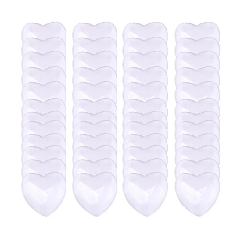 Juya Heart Cabochon Pendant Bases — 25mm Alloy Bezel Trays for DIY Jewelry