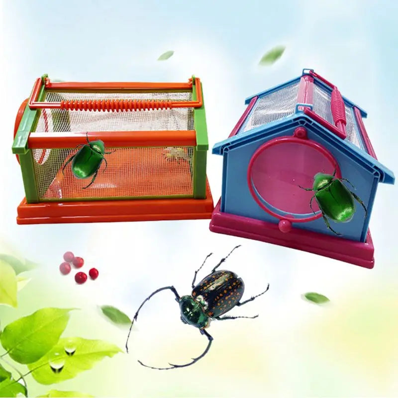 OOTDTY Insect Butterfly Habitat Cage — Portable Mesh Breeding Terrarium