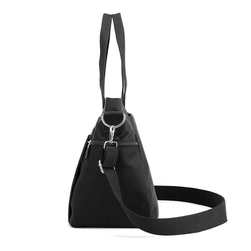 Cooamy Nylon Shoulder Bag — Versatile Fashion Handbag for Women