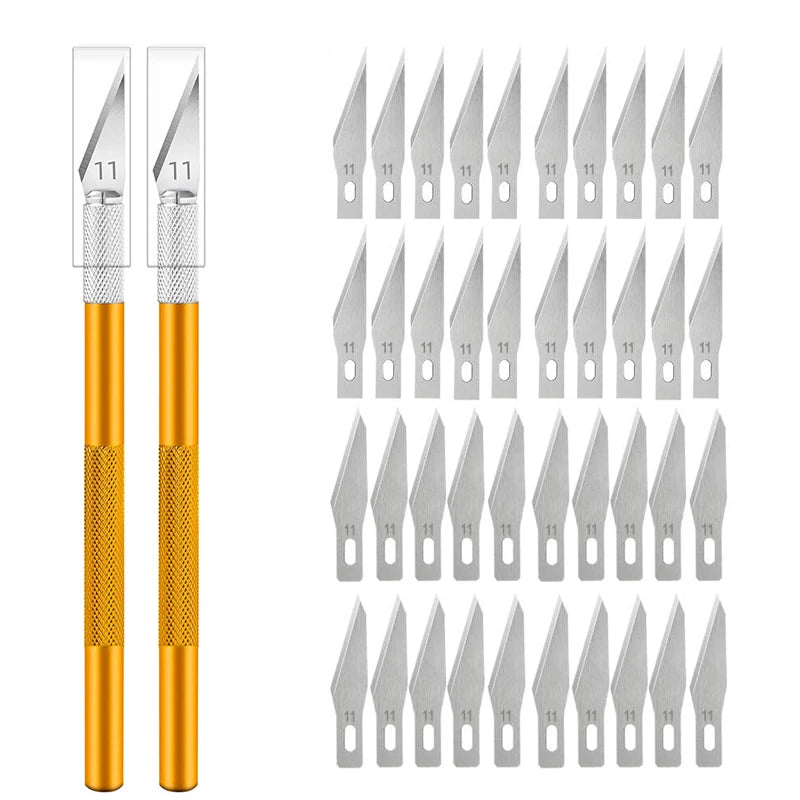 Fbiannely Metal Engraving Knife Kit — Precision Craft Cutter with Replacement Blades