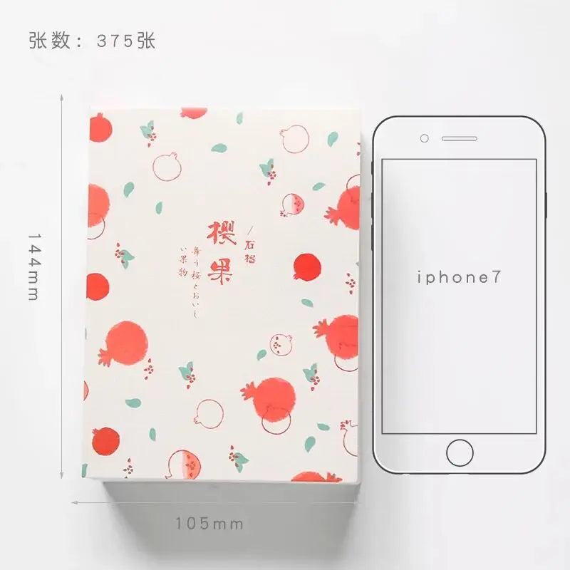 SHARKBANG Kawaii Memo Pad — 375 Sheet Daily Planner & Notebook