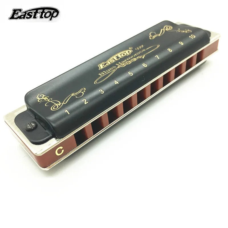 SevenAngel Diatonic Blues Harmonica — 10-Hole Musical Instrument