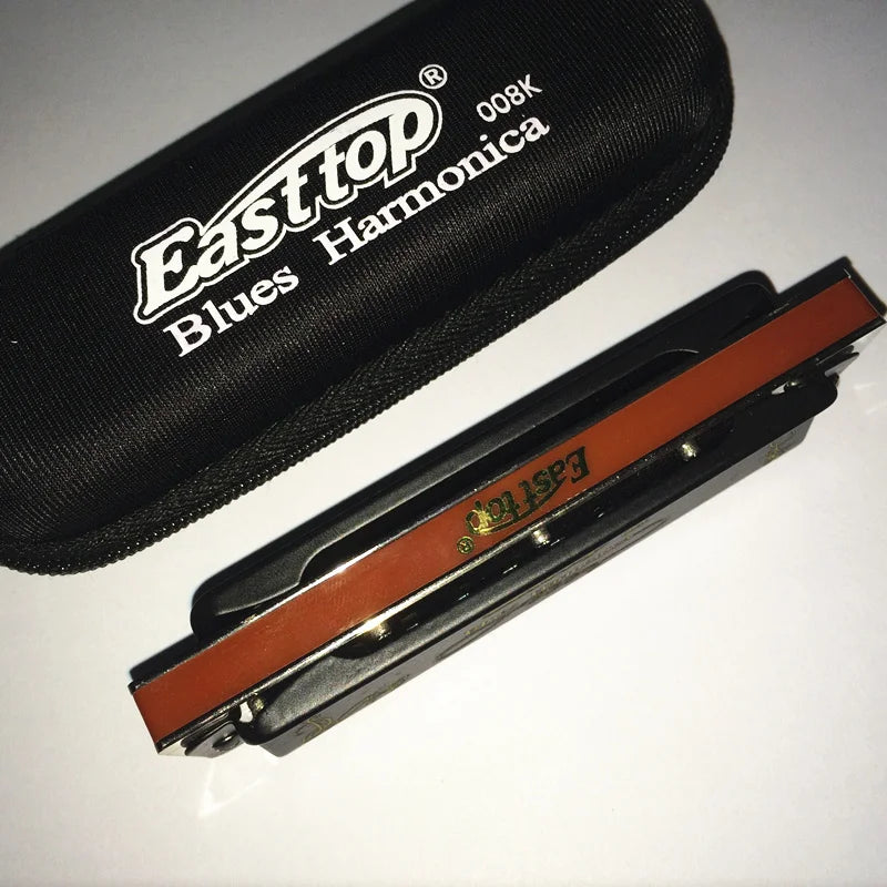 SevenAngel Diatonic Blues Harmonica — 10-Hole Musical Instrument