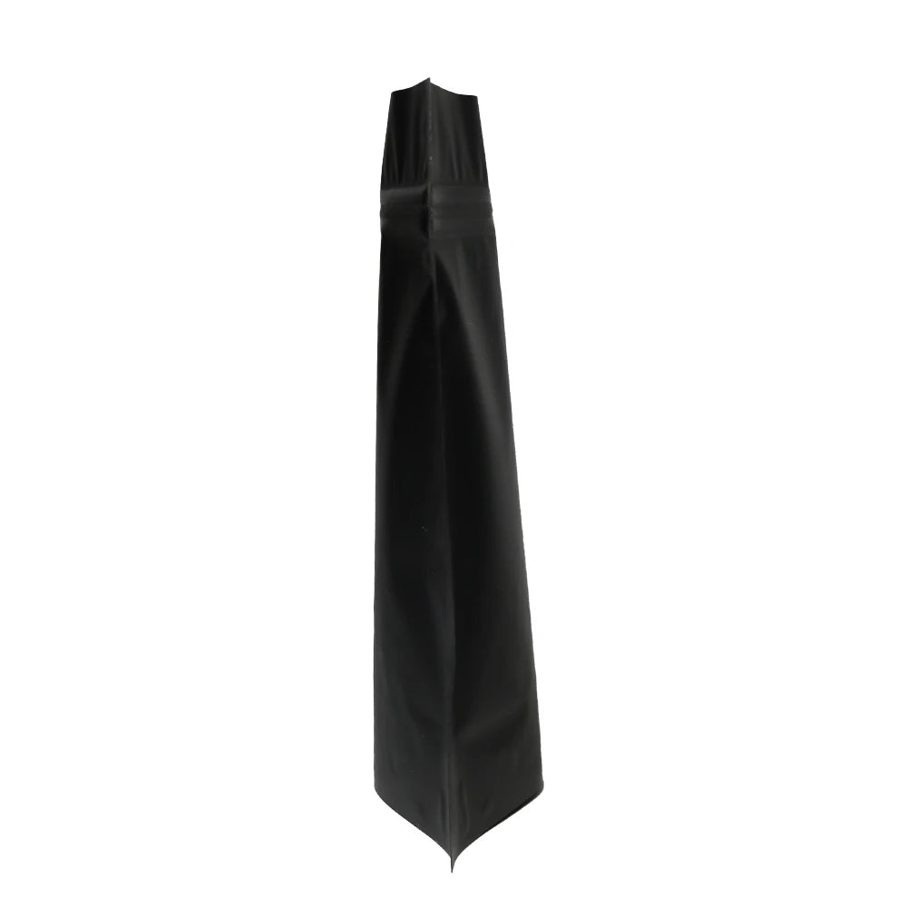 VoluPack Matte Black Mylar Bags — Smell Proof Stand Up Food Storage