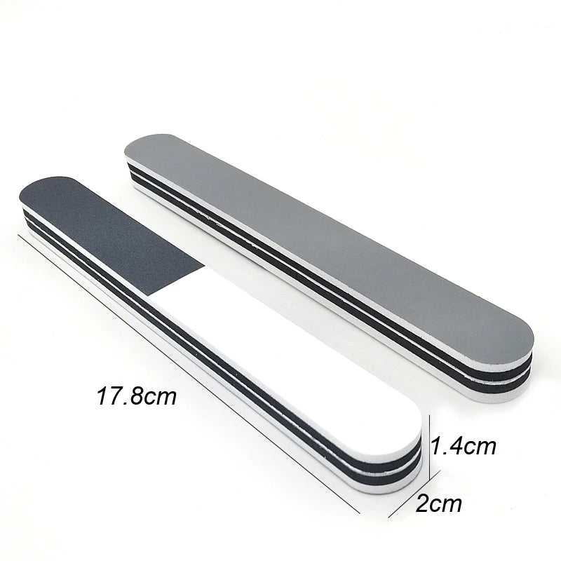 3-Way Nail Buffer Blocks — Professional Manicure & Polishing Tool Set