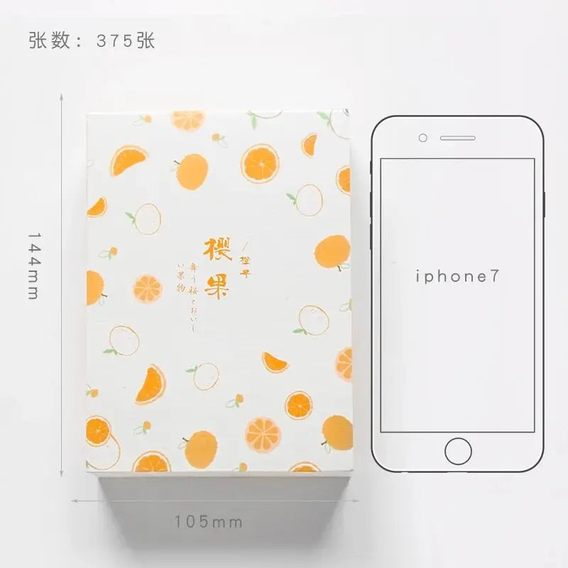 SHARKBANG Kawaii Memo Pad — 375 Sheet Daily Planner & Notebook