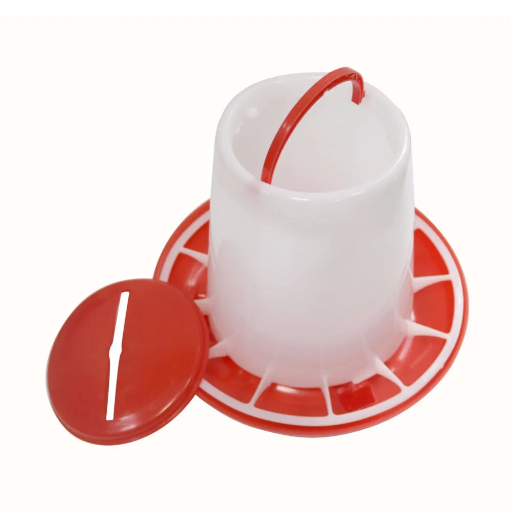 Adhere To Fly Automatic Chicken Feeder — Durable Poultry Feeding Bucket