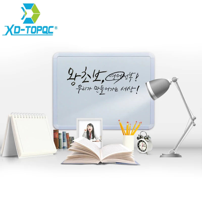 XD-TOPQC Magnetic Whiteboard — Versatile Message Board for Fridge or Wall