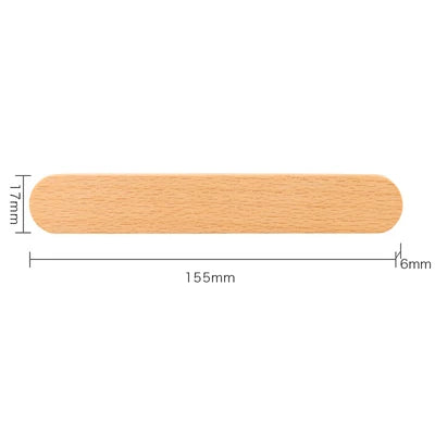 Wooden Magnetic Key Holder — Wall Mounted Storage Organizer with Hooks
