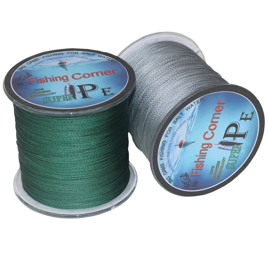 Gaining Braided Fishing Line — Super Strong 4-Strand Multifilament PE Braid