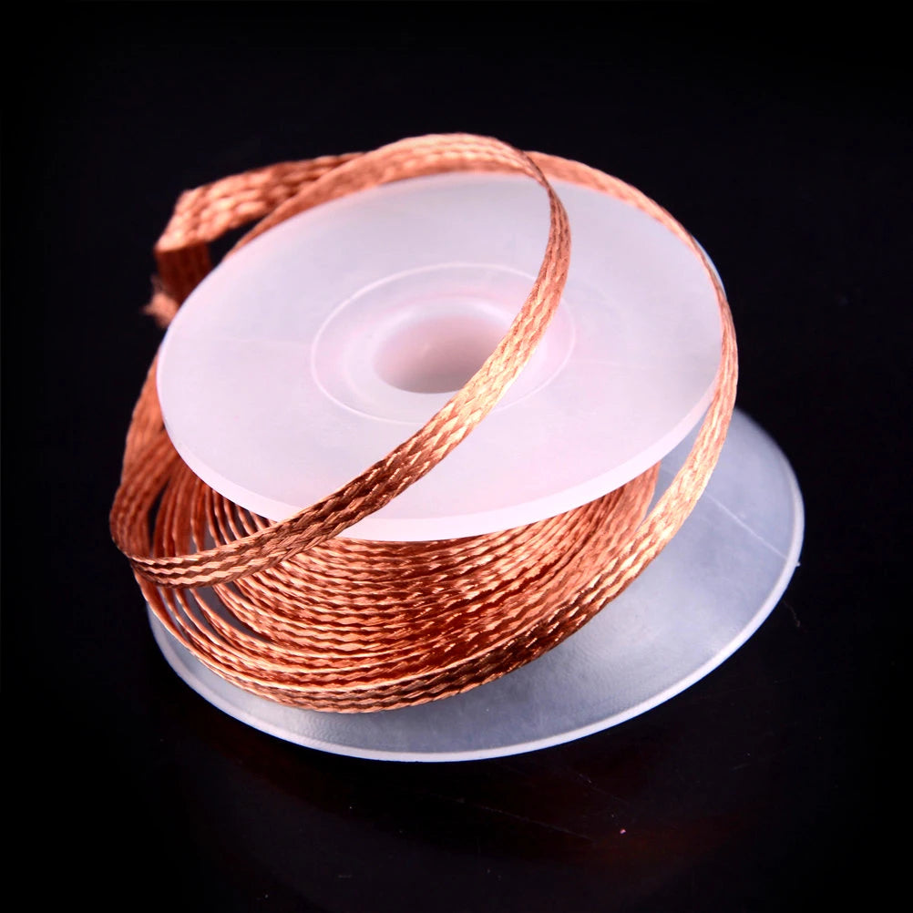 Lefavor Desoldering Braid Wick — Efficient Solder Remover for PCB Repair