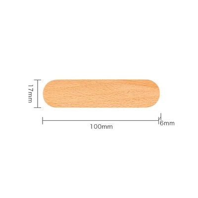 Wooden Magnetic Key Holder — Wall Mounted Storage Organizer with Hooks