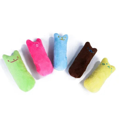 Dahomemon Catnip Plush Toy — Interactive Teeth Grinding Chew Toy for Kittens