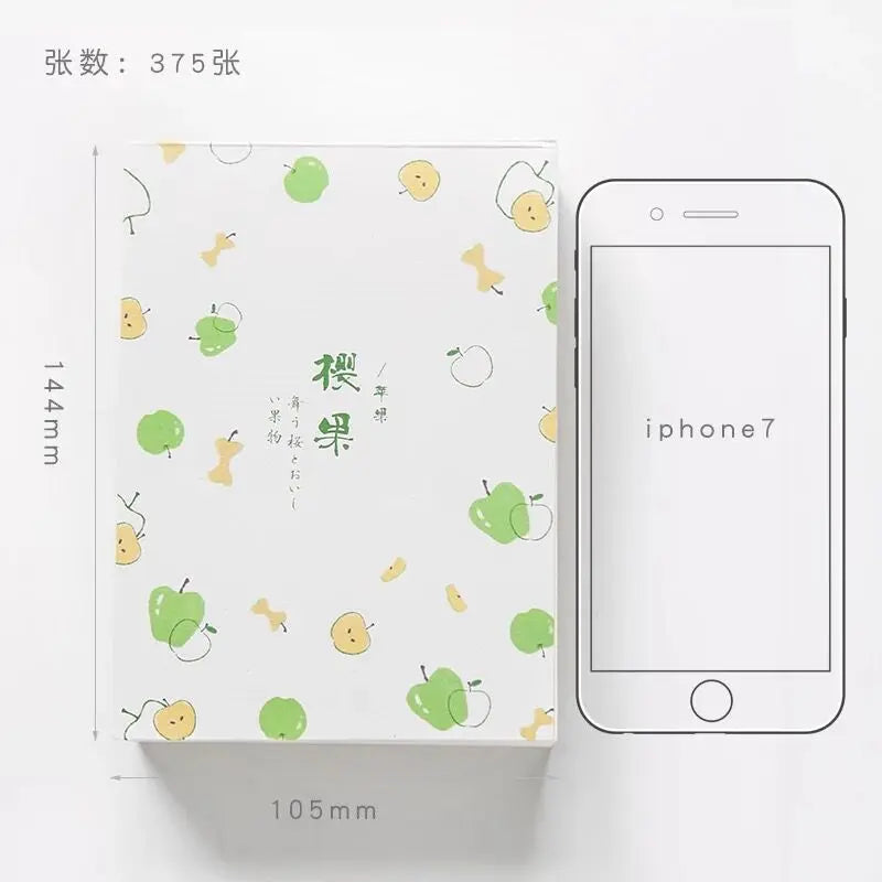 SHARKBANG Kawaii Memo Pad — 375 Sheet Daily Planner & Notebook