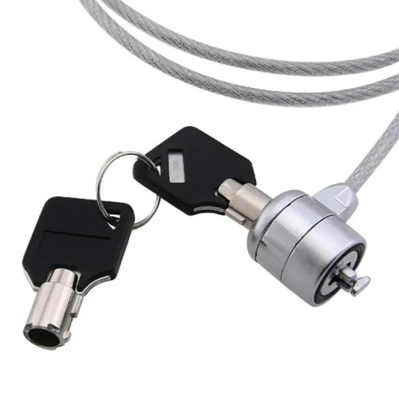 coolcells Laptop Security Cable Lock — Anti-Theft Steel Chain with Keys