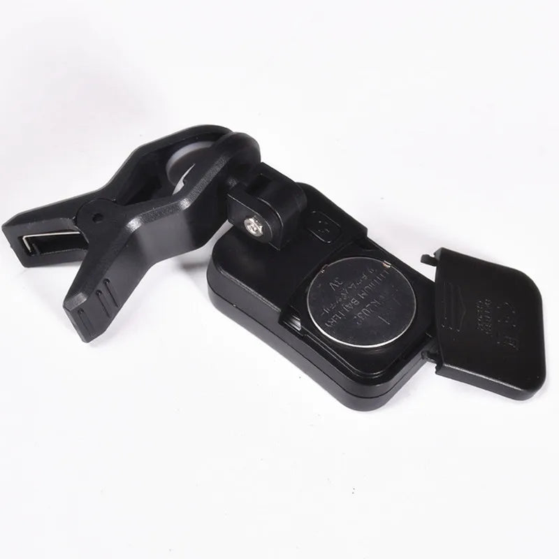 Digital Clip-On Musical Instrument Tuner — Chromatic LCD for Guitar and Ukulele