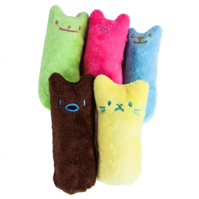 Dahomemon Catnip Plush Toy — Interactive Teeth Grinding Chew Toy for Kittens