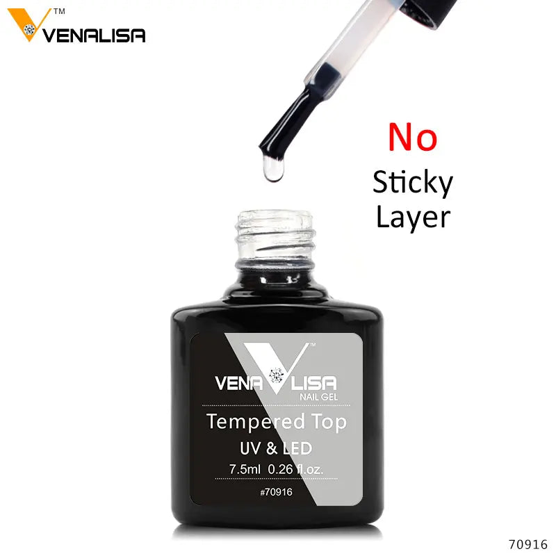 VENALISA UV Gel Nail Polish Series — Professional Top Coat, Base Coat & Primer