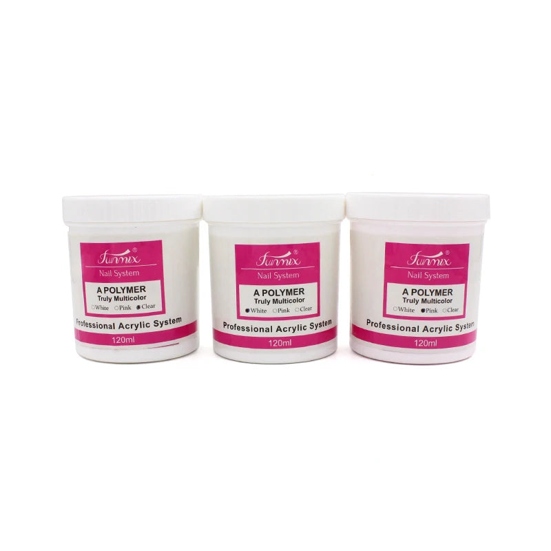 Professional Acrylic Nail Powder — Crystal Polymer for Nail Art Design