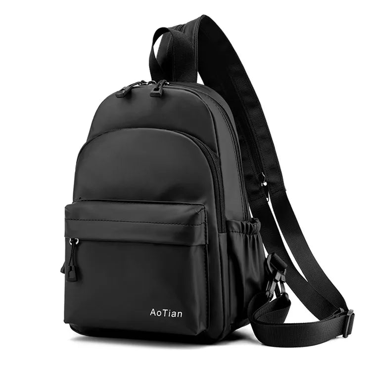 AOTIAN Men's Messenger Bag — Waterproof Oxford Crossbody for Travel