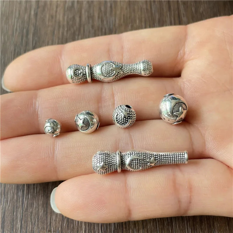 junkang Mixed Metal Spacer Beads — Decorative Buckle Connectors for Jewelry Making