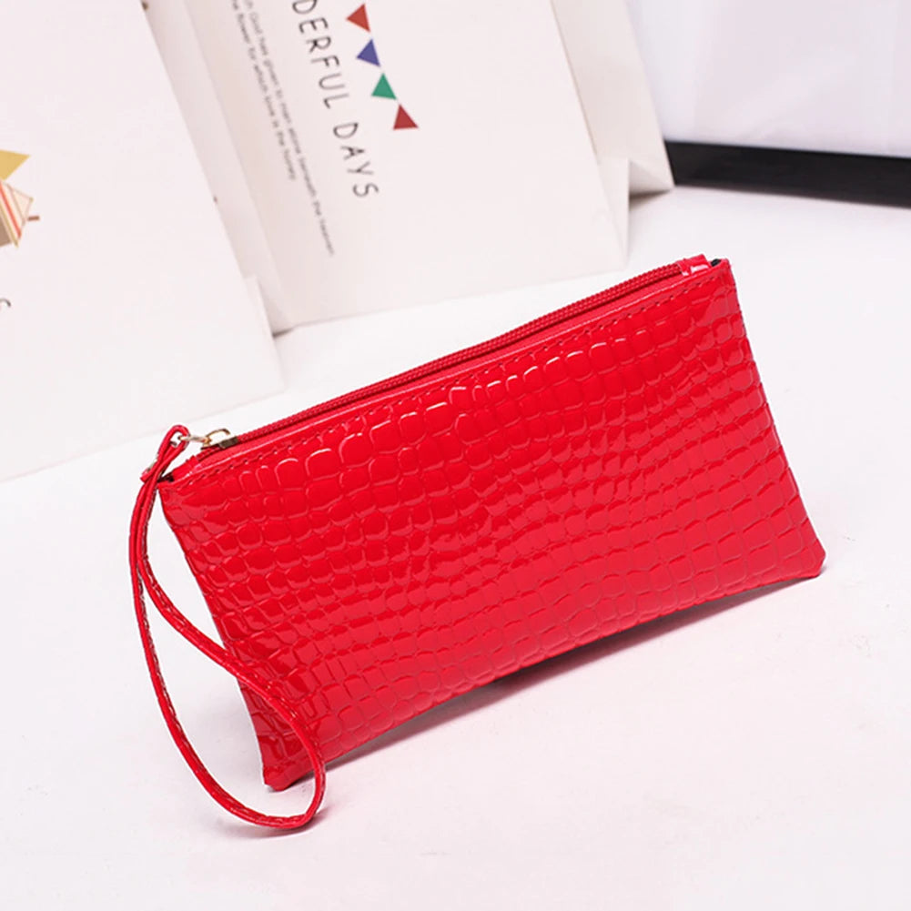 BASICGOLDYAO Women's Fashion Wristlet — Long PU Leather Clutch Wallet
