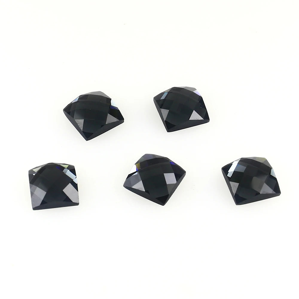 Square Glass Rhinestones — Flatback Crystal Gems for Nail Art & Crafts
