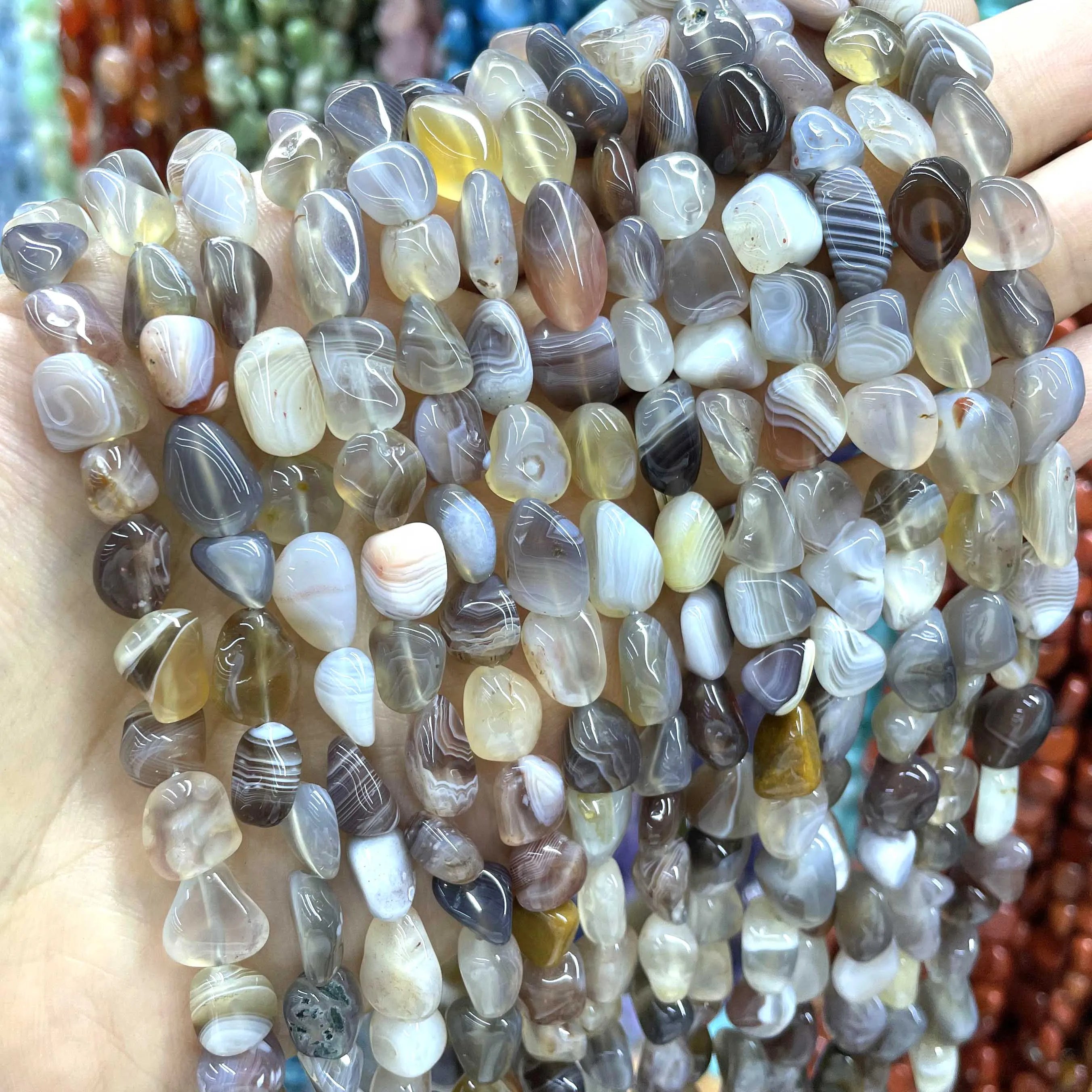 Natural Irregular Stone Beads — Assorted Gemstone Jewelry Making Supplies
