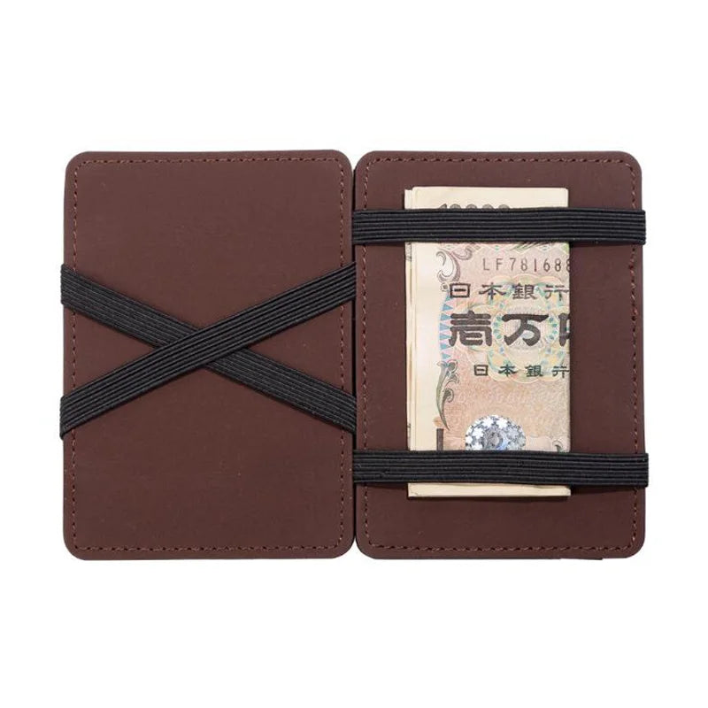 Slim Men's Magic Wallet — Compact Money Clip and Card Holder
