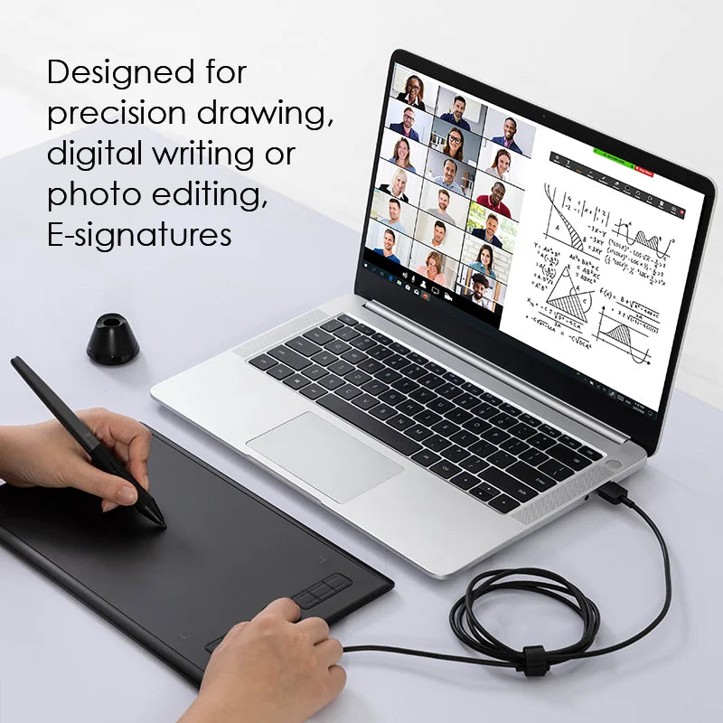 HUION H580X Inspiroy Graphics Tablet — Digital Drawing Pad with PW100 Pen