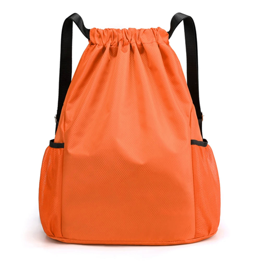 Large Capacity Drawstring Backpack — Versatile Sports & Travel Bag