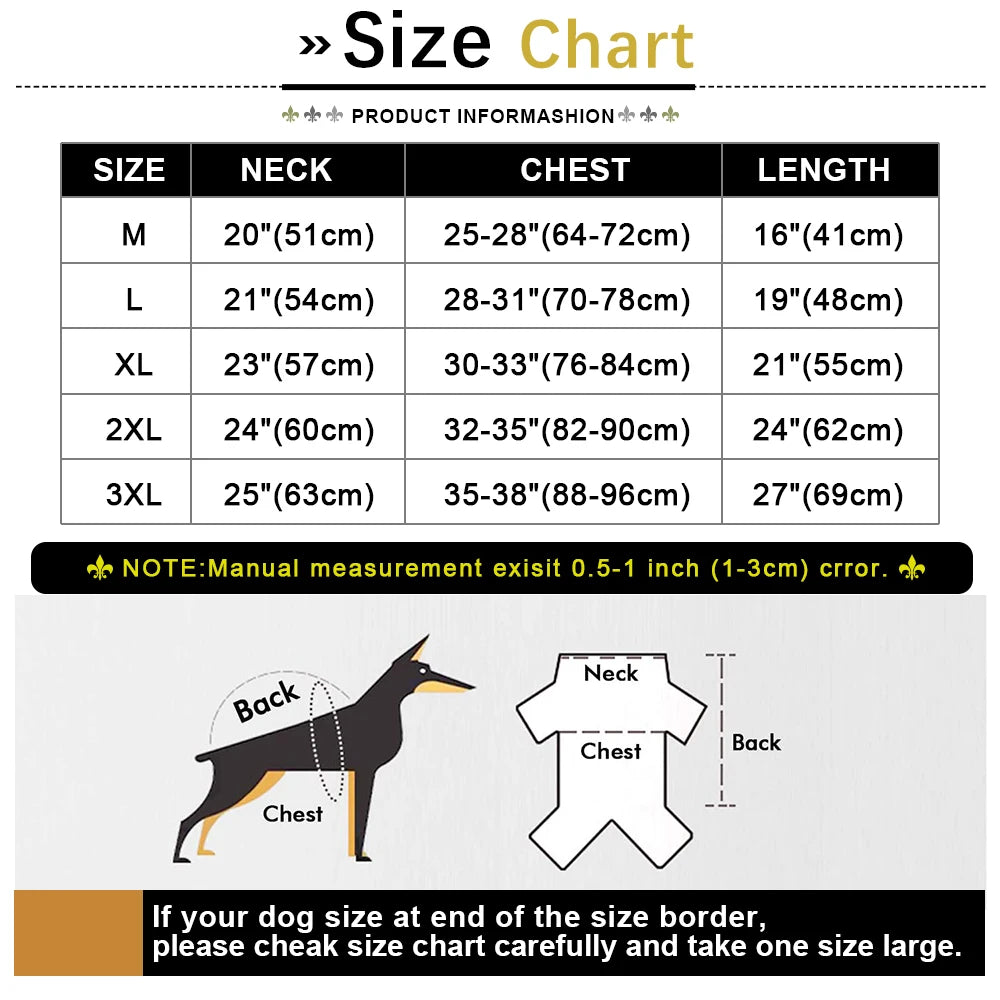 Didog Waterproof Dog Winter Vest — Padded Warm Jacket with Reflective Rope
