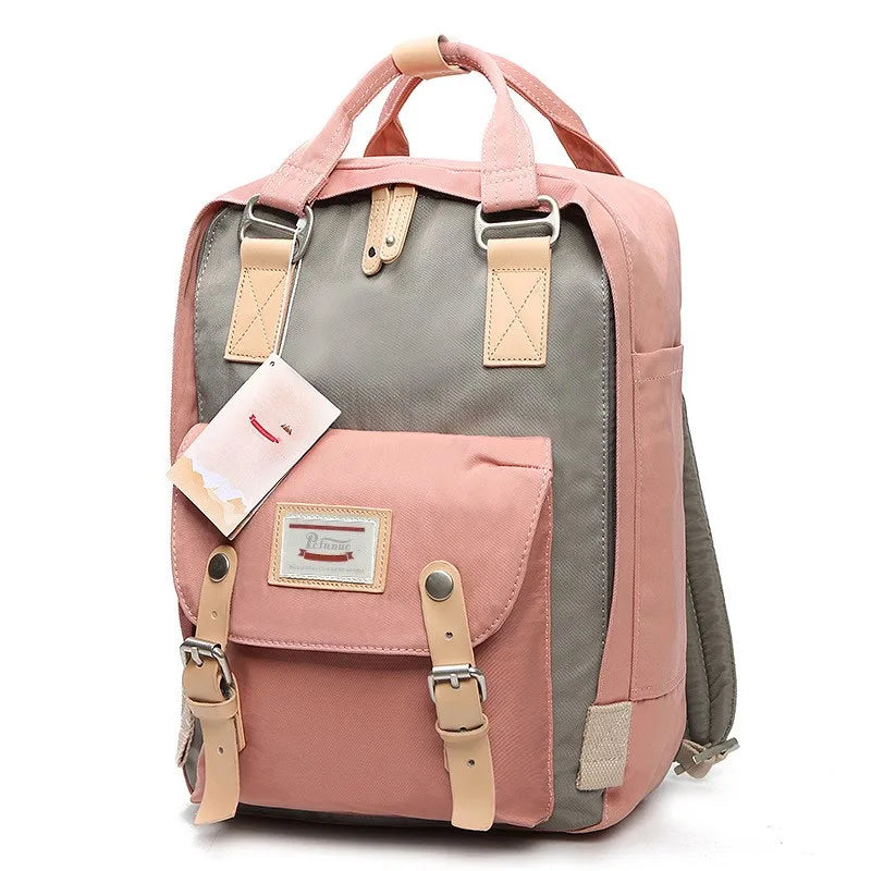 Strength Knight 14 Inch Laptop Backpack — Lightweight Multi-Pocket School Bag