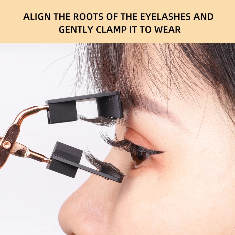 Anlinnet Magnetic False Eyelashes — Glue-Free 3D Handmade Lash Set