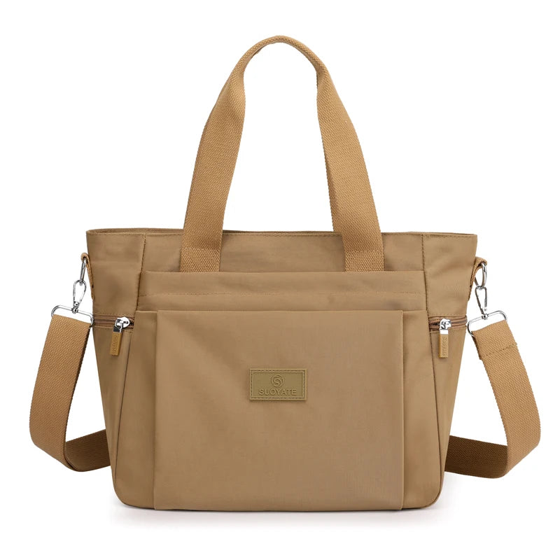 Cooamy Nylon Shoulder Bag — Versatile Fashion Handbag for Women