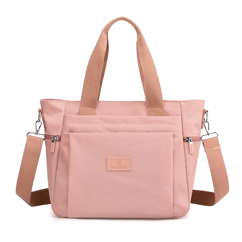 Cooamy Nylon Shoulder Bag — Versatile Fashion Handbag for Women