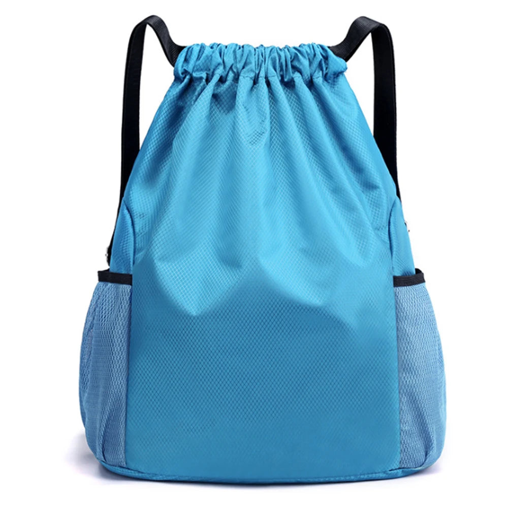 Large Capacity Drawstring Backpack — Versatile Sports & Travel Bag