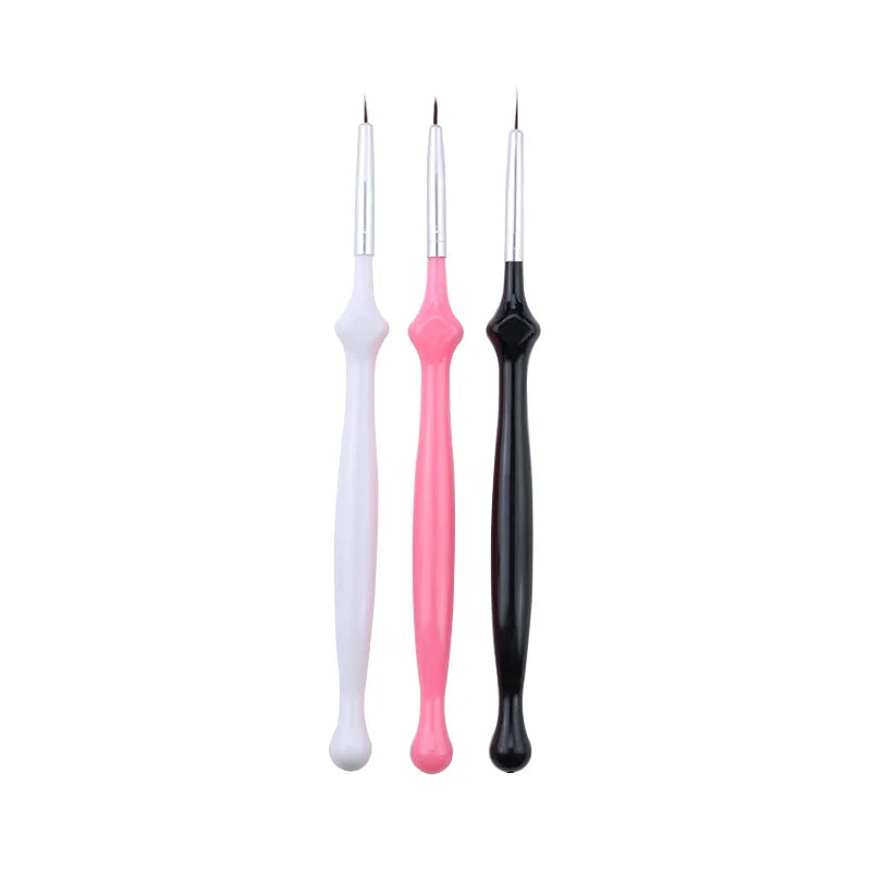 Nibiru DU Nail Art Brush Set — Professional Manicure & Gradient Tool Kit