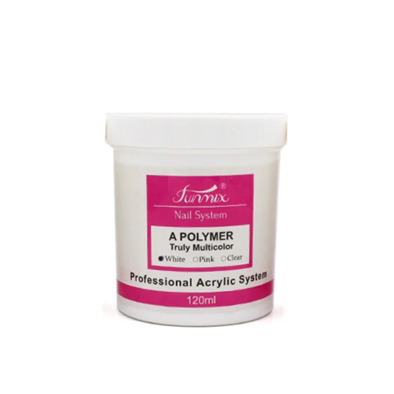 Professional Acrylic Nail Powder — Crystal Polymer for Nail Art Design