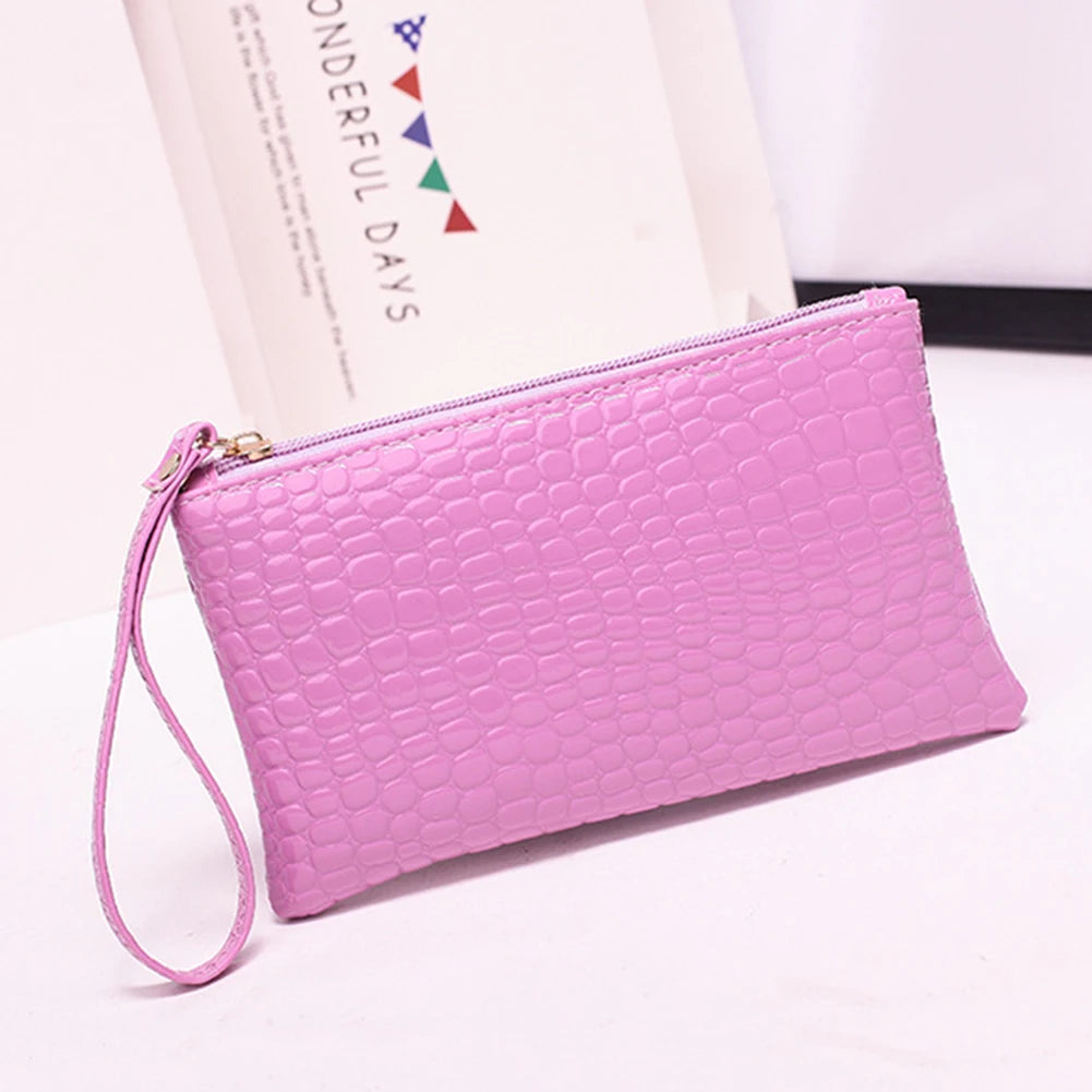BASICGOLDYAO Women's Fashion Wristlet — Long PU Leather Clutch Wallet
