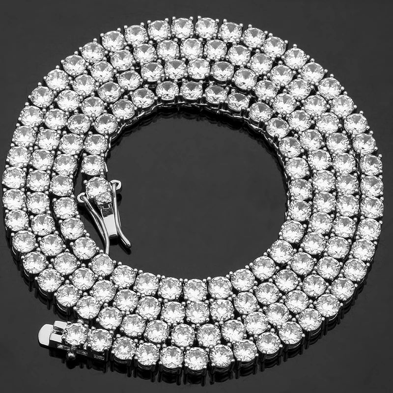 ICEOUTBOX Hip Hop Chain — Stainless Steel Cuban and Franco Style Necklace