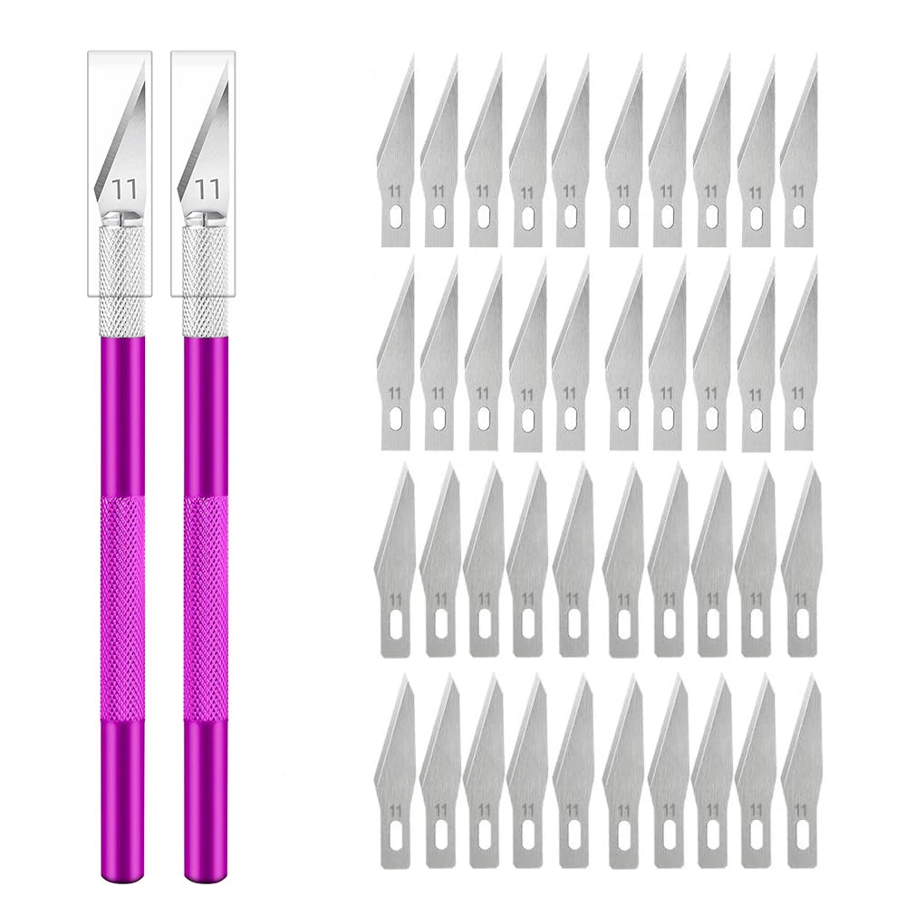 Fbiannely Metal Engraving Knife Kit — Precision Craft Cutter with Replacement Blades