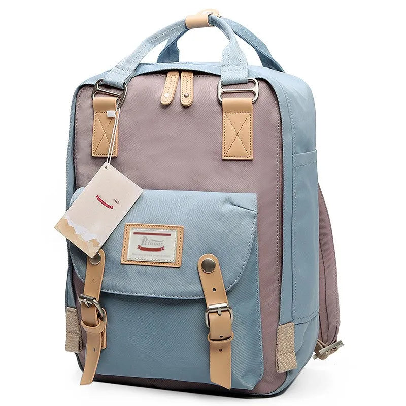 Strength Knight 14 Inch Laptop Backpack — Lightweight Multi-Pocket School Bag