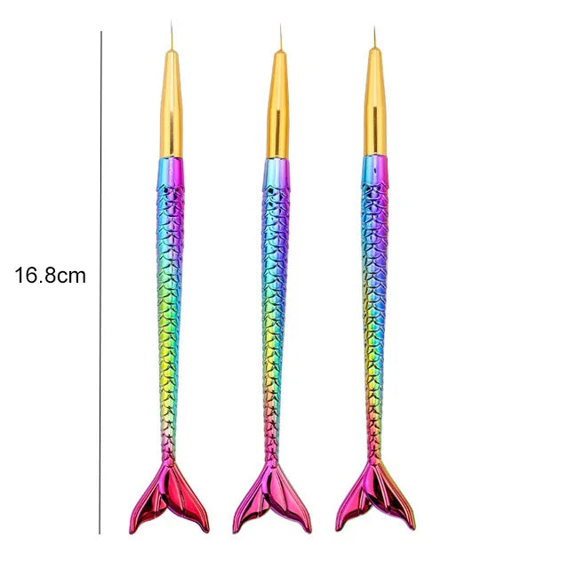 Nibiru DU Nail Art Brush Set — Professional Manicure & Gradient Tool Kit