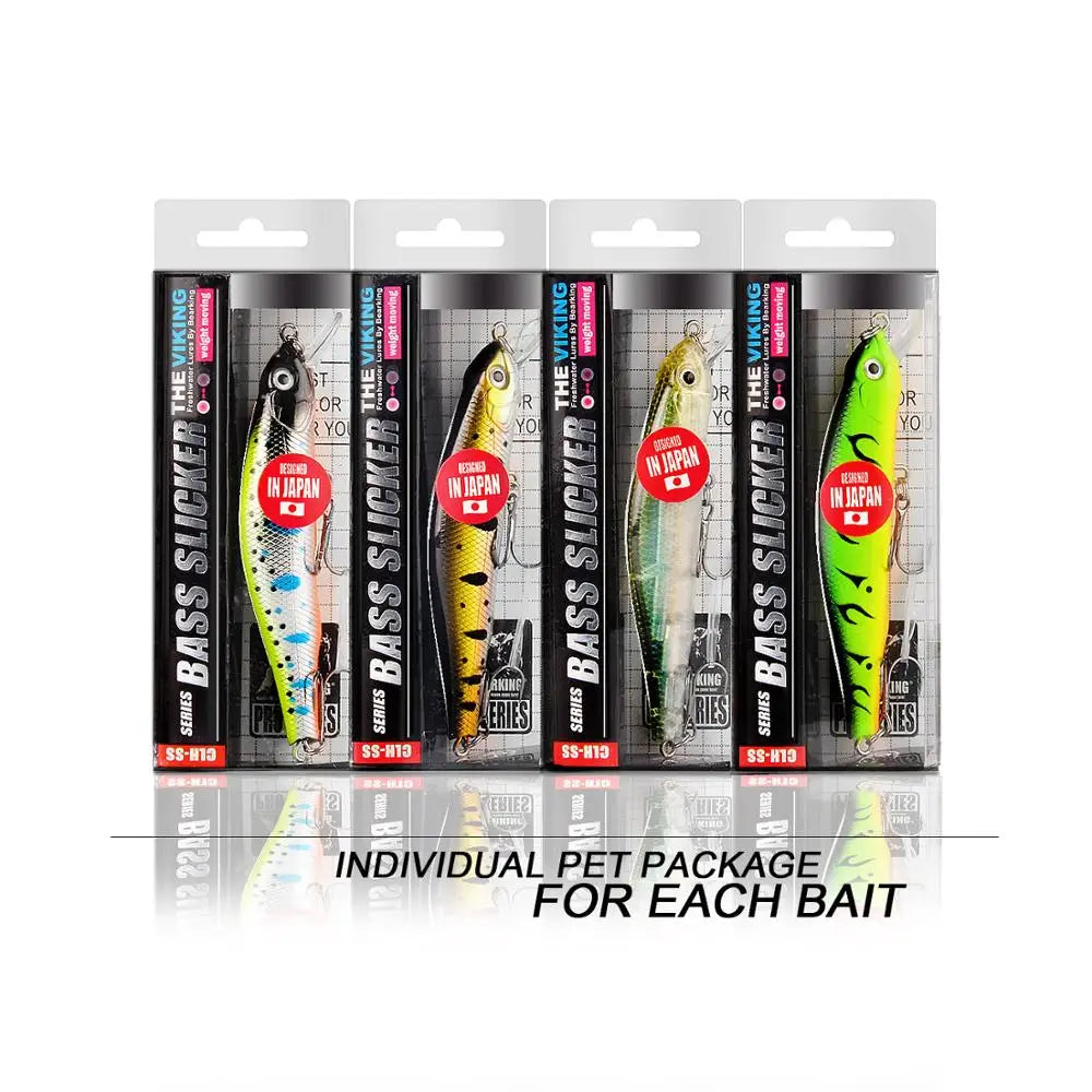 Fishing Lure — Assorted Colors Minnow Bait